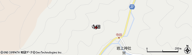 京都府舞鶴市寺田周辺の地図
