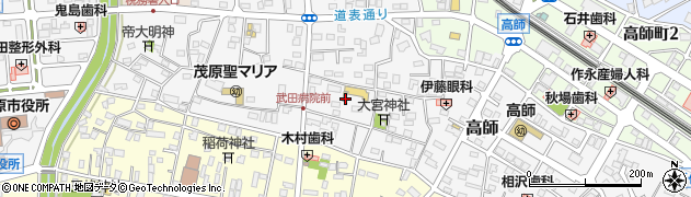 千葉県茂原市高師947周辺の地図