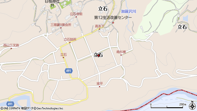〒399-2433 長野県飯田市立石の地図