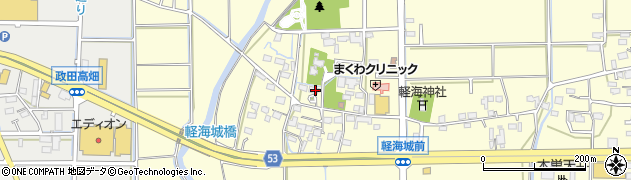 岐阜県本巣市軽海637周辺の地図