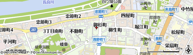 松野豆腐店周辺の地図