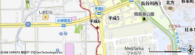 とりとり亭 岐阜北方店周辺の地図