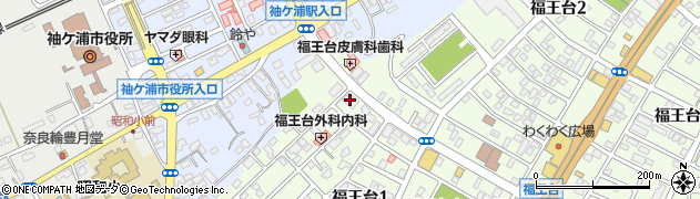 千葉銀行袖ケ浦支店 ＡＴＭ周辺の地図