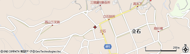 長野県飯田市立石474周辺の地図