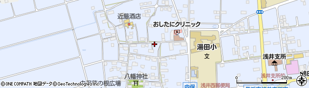 滋賀県長浜市内保町1290周辺の地図