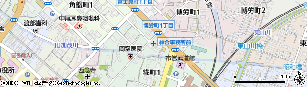 中嶋新鍼治療院周辺の地図