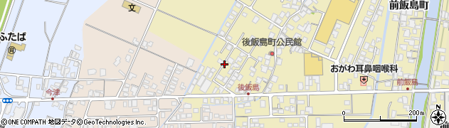島根県安来市飯島町（後飯島町）周辺の地図
