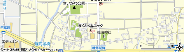 岐阜県本巣市軽海600周辺の地図