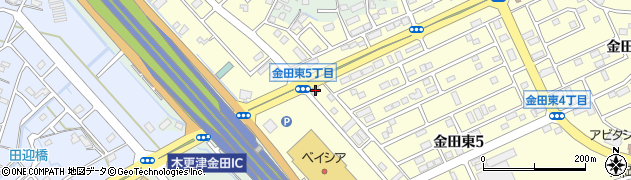 マンマチャオ木更津金田店周辺の地図
