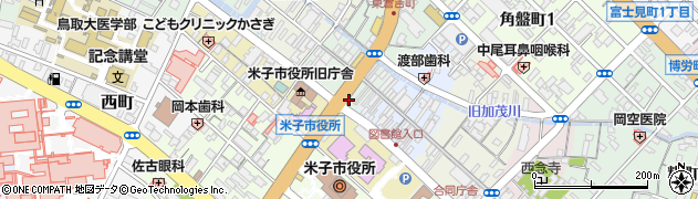 株式会社永江印祥堂米子店周辺の地図