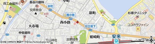 有限会社福嶋茶舗周辺の地図