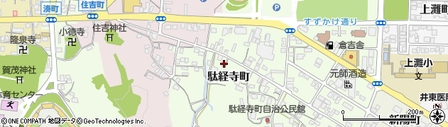 鳥取県倉吉市駄経寺町284周辺の地図