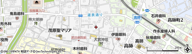 千葉県茂原市高師937周辺の地図