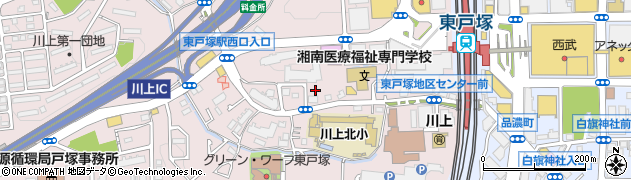 川上大豆田第二公園周辺の地図