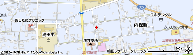 滋賀県長浜市内保町2527周辺の地図