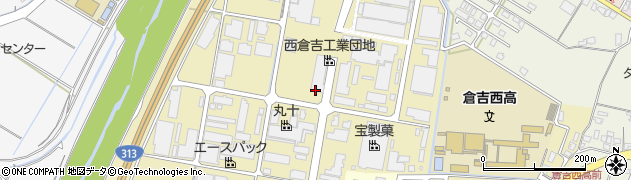 鳥取県倉吉市秋喜周辺の地図