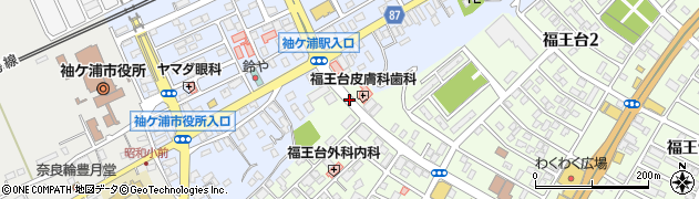 福王台周辺の地図