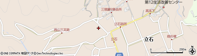 長野県飯田市立石470周辺の地図