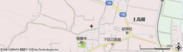 千葉県市原市上高根850周辺の地図