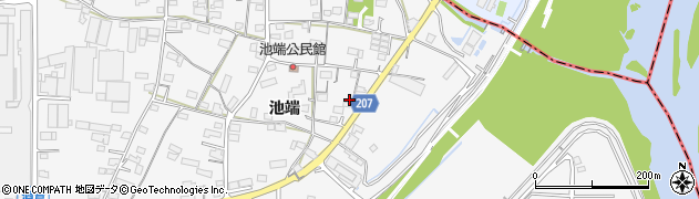岐阜県加茂郡坂祝町酒倉池端291周辺の地図