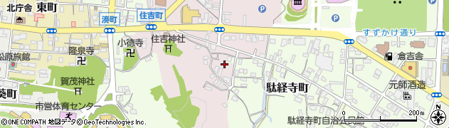 鳥取県倉吉市住吉町291周辺の地図
