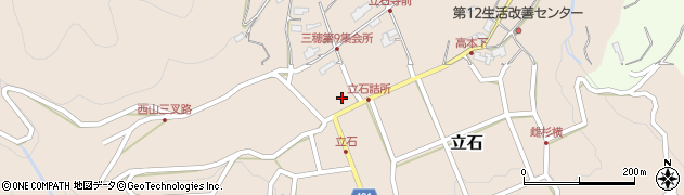 長野県飯田市立石348周辺の地図