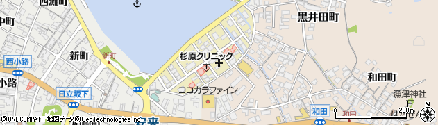 島根県安来市南十神町周辺の地図