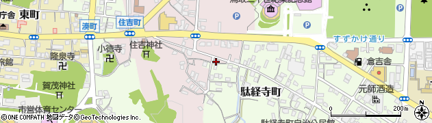鳥取県倉吉市住吉町39周辺の地図