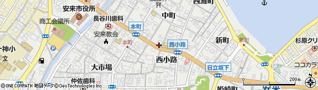 内田京染店周辺の地図