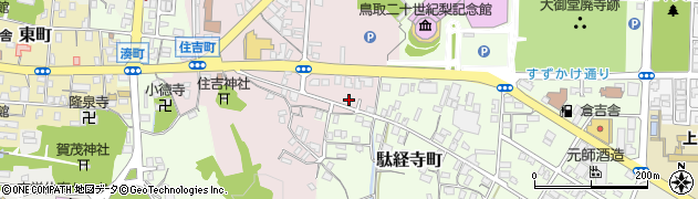 鳥取県倉吉市住吉町38周辺の地図