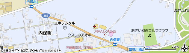 滋賀県長浜市内保町2849周辺の地図