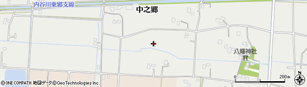 千葉県長生村（長生郡）中之郷周辺の地図