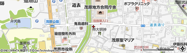 千葉県茂原市高師1087周辺の地図