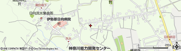 神奈川県伊勢原市日向445周辺の地図