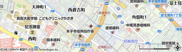 鳥取県米子市東倉吉町55周辺の地図