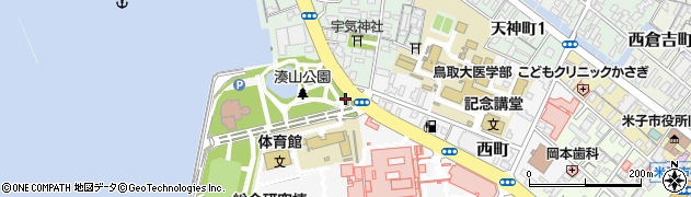鳥取県米子市西町72周辺の地図