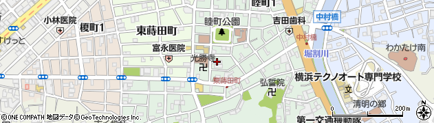 田中商事横浜中央営業所周辺の地図