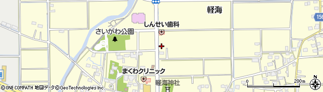 岐阜県本巣市軽海453周辺の地図