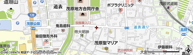 千葉県茂原市高師1066周辺の地図