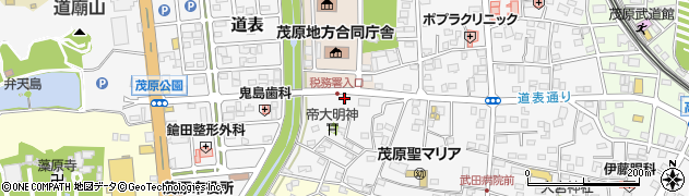 千葉県茂原市高師1083周辺の地図
