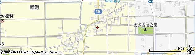 岐阜県本巣市軽海2周辺の地図