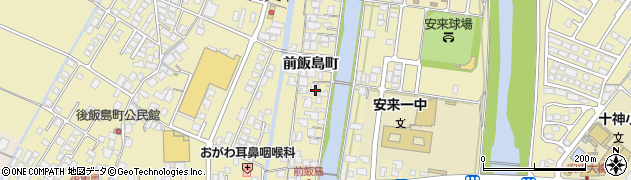 島根県安来市飯島町（前飯島町）周辺の地図