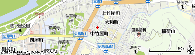 株式会社十六銀行　事務センター周辺の地図
