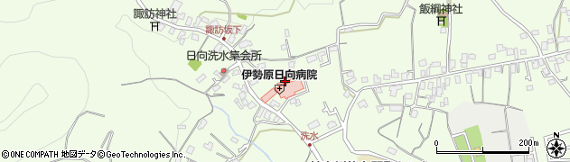 神奈川県伊勢原市日向541周辺の地図