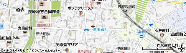 千葉県茂原市高師90周辺の地図