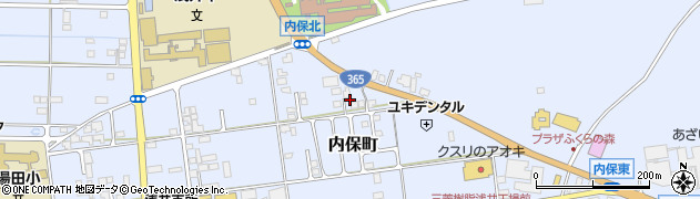 滋賀県長浜市内保町2752周辺の地図