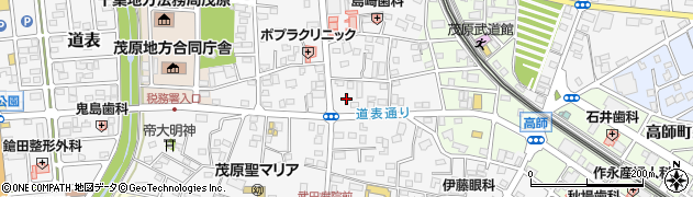 千葉県茂原市高師88周辺の地図