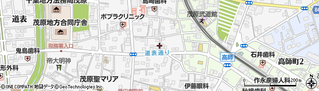 千葉県茂原市高師92周辺の地図