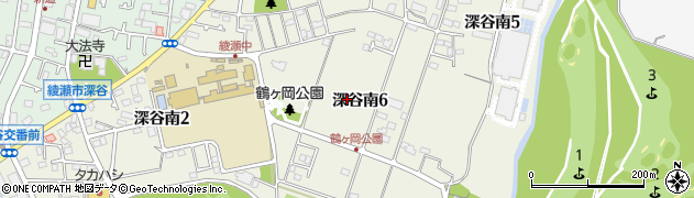 鶴ヶ岡公園周辺の地図