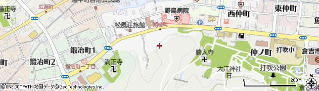鳥取県倉吉市瀬崎町周辺の地図
